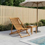 Deck chair 3 positsioon tugev eukal&uuml;pti puit naturaalne