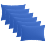 Diivanipadi 6 pcs heerlen kuninglik sinine 30 x 50 cm pol&uuml;ester