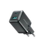 Joyroom JR-TG8 GaN 45W USB-C + USB-A Wall Charger - Black