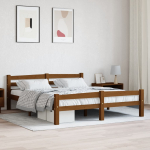 Voodiraam, meekarva, m&auml;nnipuit, 160 x 200 cm