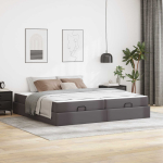 Voodiraam madratsiga muu 2 tk hall pvc