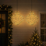 J&otilde;ulufiniaalne valgus 2 tk 384 led-i soe valge