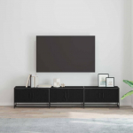 Tv &uuml;ksused 2 pcs must tamm 210 x 35 x 41 cm tehispuit