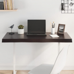 Lauaplaat, tumepruun, 100 x 40 x (2-6) cm, t&ouml;&ouml;deldud t&auml;ispuit