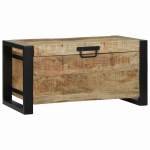 Hoiukastid ladustamisega pruun 60 x 30 x 30 cm mangopuit