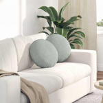 Istumispatjad 2 pcs helehall &oslash; 40 x 13 cm samet