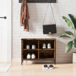 Jalatsikapp, suitsutatud tamm, 69 x 35 x 50 cm, tehispuit