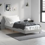 Voodiraam, hall sonoma tamm, 75x190 cm, tehispuit