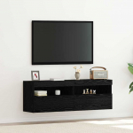Tv seina kapp must tamm 60 x 30 x 40 cm tehispuit