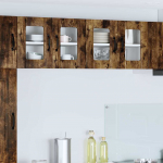 K&ouml;&ouml;gikapp 2 pcs suitsetatud tamm 60 x 31 x 40 cm tehispuit