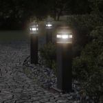 Aia lambipost, must, 50 cm, alumiinium