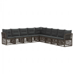 Aia diivanikomplekt 9 pcs hall pol&uuml;rotang