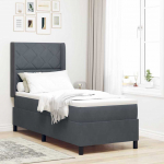 Karbi vedrumadrats led-ribadega tumehall 80 x 200 cm samet