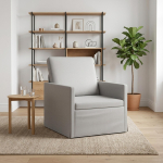 Tugitool pilvine hall 70 x 81 x 82 cm kangas
