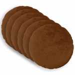Diivanipadi 6 pcs heerlen helepruun &oslash; 30 cm flanell