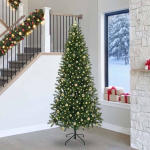 Tehisj&otilde;ulupuu koos 300 led-iga roheline 240 cm pe ja pvc