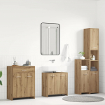 4-osaline vannitoa m&ouml;&ouml;blikomplekt, kunsttamm, tehispuit