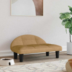 Koeravoodi, pruun, 70x52x30 cm, samet