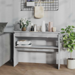 Konsoollaud, hall sonom tamm, 102x30x80 cm, tehispuit