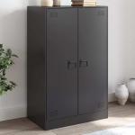 Puhvetkapp, must, 67x39x107 cm, teras