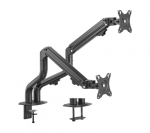 Gembird MA-DA2-02 Adjustable desk 2-display mounting arm (tilting), 17&rdquo;-32&rdquo;, up to 8 kg