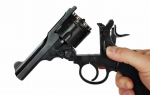 WEBLEY MKVI .455 Police cal.5.5 mm Diabolo cartridge revolver 6-shot. 4&rsquo; barrel CO2 Battlefield Ekp to17J