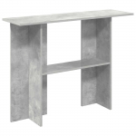 Konsoollaud betoonhall 100 x 30 x 75 cm tehispuit