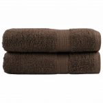 Premium-klassi k&auml;ter&auml;tikud solund 2 tk pruunid 50 x 100 cm 600 g/m&sup2;
