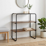 Konsoollaud suitsutatud tamm 100 x 41 x 75 cm tehispuit