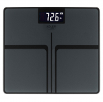 Bathroom scale ADLER AD 8194s STRIPES rechargeable USB-C Black