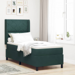 Karbi vedrumadrats led-ribadega tume rohelise 80 x 200 cm samet