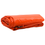 Tarpaulin 650g / m&sup2; oranž 1,5 x 2 m l&otilde;uend pvc kattega