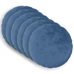 Diivanipadi 6 pcs heerlen helesinine &oslash; 30 cm flanell