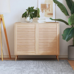 Kapiuksed, v&otilde;rega disain 2 tk 69x49,4 cm m&auml;nnipuit