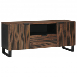 Tv &uuml;ksused sahtliga p&auml;hklipuit 105 x 33 x 46 cm tehispuit