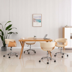 S&ouml;&ouml;gitoolid 4 tk, kreemjas, kunstnahk