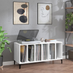 Plaadikapp, valge, 100 x 38 x 48 cm, tehispuit