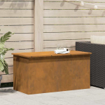 V&auml;lis&auml;ilituskast ladustamisega rooste 100 x 50,5 x 50 cm teras