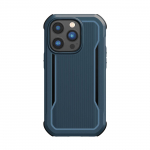Raptic X-Doria Fort Case iPhone 14 Pro with MagSafe armored blue cover