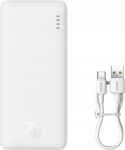 Baseus Airpow Lithium polymer power bank 10000 mAh 20 W White