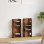 Rest pruun 24 x 13 x 54 cm tugev mahagoni puit