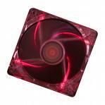 CASE FAN 120MM TRANSP 3PIN+4P/RED 12V XF046 XILENCE - 4044953500930