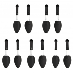 Kingapuud 5 tk, must, eu 35-38, plast