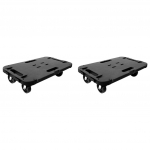 Transpordik&auml;rud 2 tk mustad pol&uuml;prop&uuml;leenist 300 kg