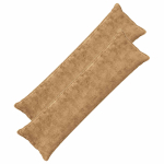 Diivanipadi 2 tk houten pruunikashall 40 x 145 cm vale k&uuml;&uuml;liku