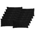 Diivanipadi 12 tk houten must 40 x 80 cm vale k&uuml;&uuml;liku