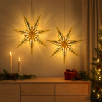 J&otilde;ulutulek raahe 2 tk 10 led-i soe valge 45 x 6 x 45 cm