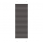 Plisseeritud ruloo must 40x100 cm kanga laius 39,4 cm pol&uuml;ester