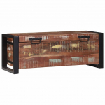 Hoiukastid ladustamisega pruun 80 x 30 x 30 cm taastatud puit