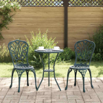Aia bistroo komplekt 3 pcs roheline alumiinium